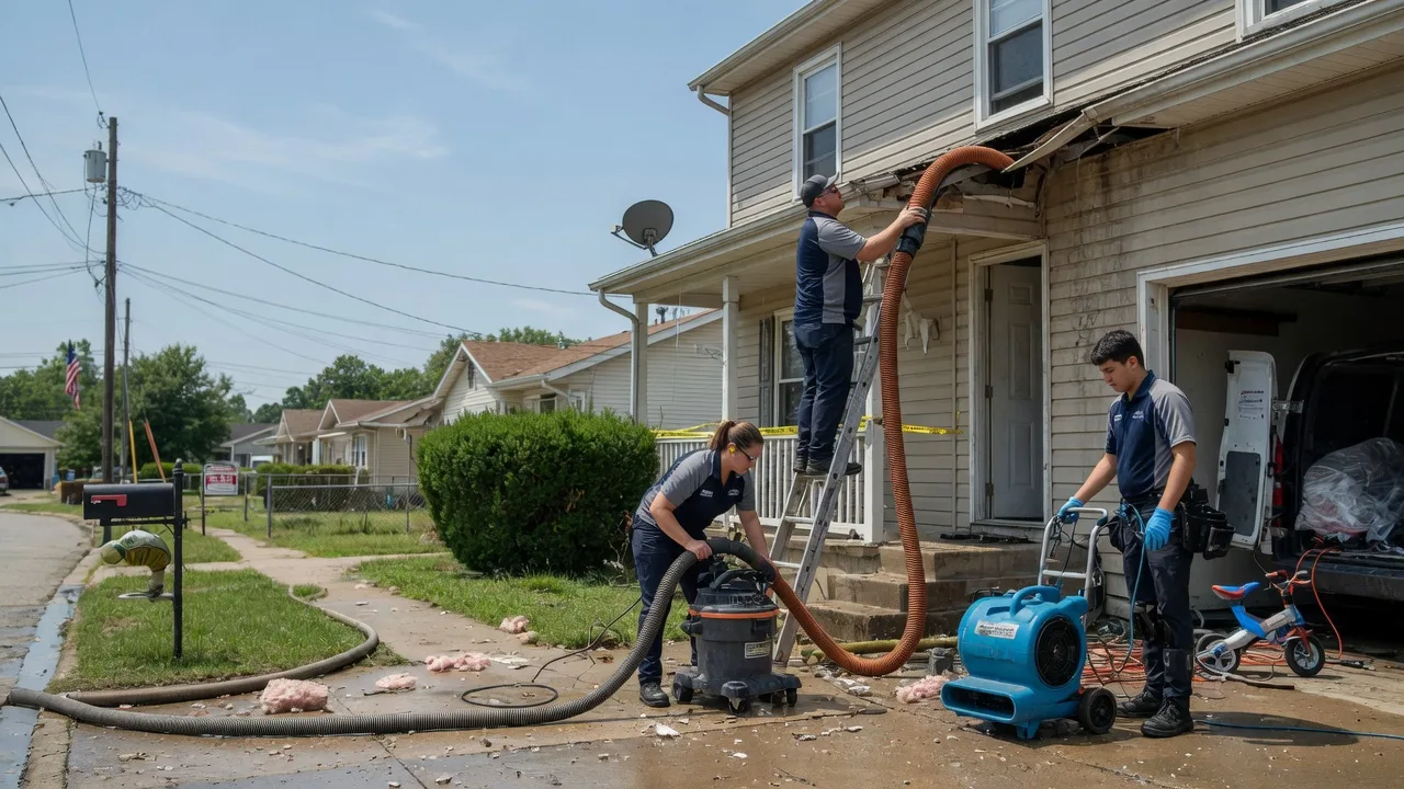 Water Damage Restoration in Mount Blanchard, OH near me